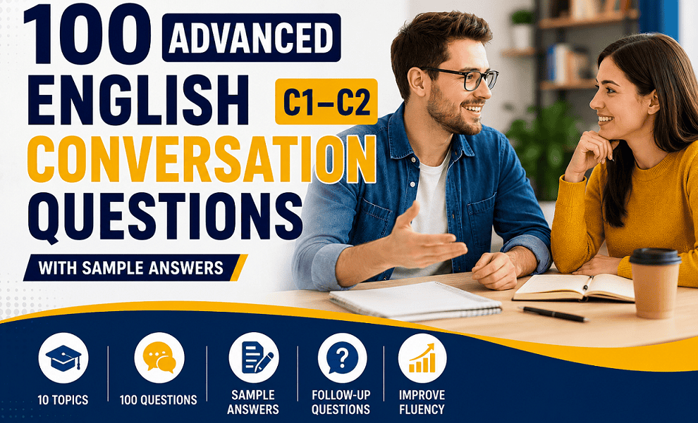 English Conversation Questions for Advanced